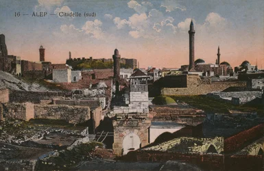 Postcard depicting Aleppo