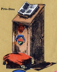 Pray God. Illustrated Alphabet. Imageries Reunited in Jarville-Nancy, Beginning of the 20th Century