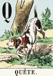 Q: Quest - The Hunting Alphabet, c.1890