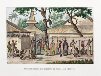 Religious Festival at Caieli, Island of Buru