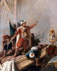 Representation of Hayreddin Barbarossa (detail)