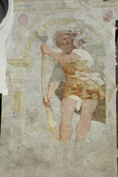 Saint Stefano a Gleris Church, Saint Cristoforo Fresco, San Vito al Tagliamento, Friuli Italy