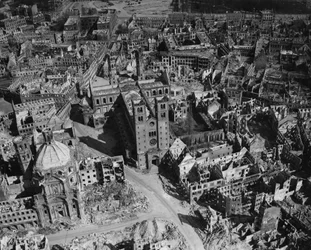 Second World War: Wurzburg (Germany) April 11