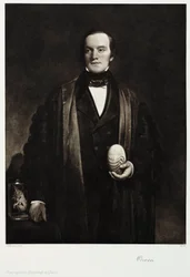 Sir Richard Owen, English Naturalist and Paleontologist, c 1845