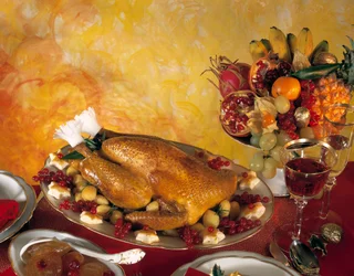 Still Life, Food, Roast Turkey - Photography