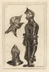 Suit of armour said to have belonged to the Duke of Monmouth