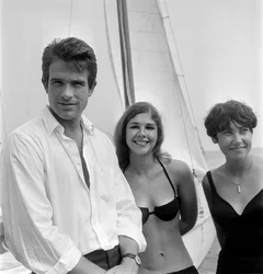 The Actor Warren Beatty at Venice Lido Beach - 1965