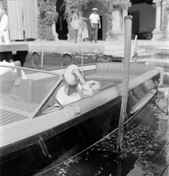 The Actress Greta Garbo - Venice - 1955