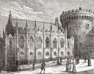The Chapel Royal, Dublin Castle, Ireland in the Late 19th Century, from Our Own Country Published 1898