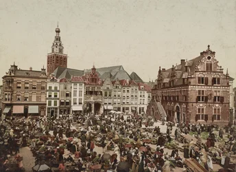The Great Market, Nijmegen, c.1900