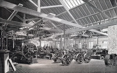 The Machine House of the Atlas Engine Works
