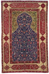 The Perez "Topkapi" prayer rug, Isfahan, Central Persia
