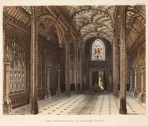 The Conservatory at Carlton House, Pall Mall, London, c. 1810
