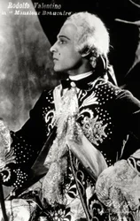 The Famous Silent Film Actor Rodolfo Valentino in an Elaborate Stage Costume of Eighteenth Century Style for the Film 