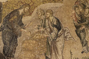 The Multiplication of Loaves, Mosaic