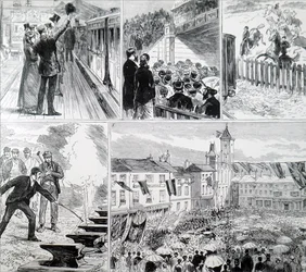 The opening of Newbury and Didcot railway