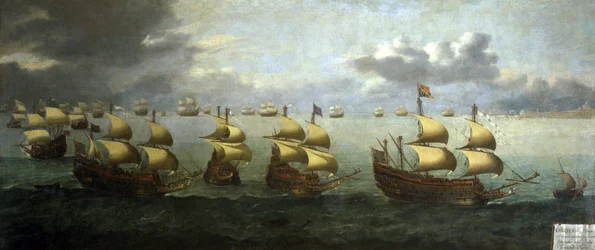 The return from Spain of Prince Charles III, Duke of Savoy, October 5