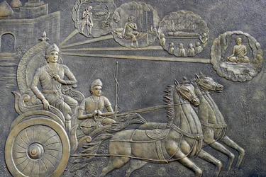 Prince Siddhartha Asked a Charioteer to Take Him on a Series of Rides Through the Countryside
