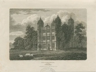Tixall Hall - Gatehouse, 25 Nov 1775