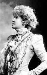 Actress Sarah Bernhardt (22/9/1844-26/3/1923)
