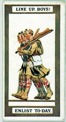 Cigarette Cards - WW1 Recruiting