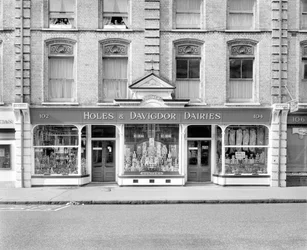 Holes and Davigdor Dairies on Church Road