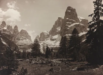 View of the Alpine Tundra Brenta Alta, in the Brenta Group