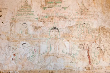 Wall Painting, Sulamani Pahto, Bagan