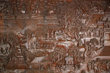 Wat Phra Doi Suthep, Chiang Mai, Thailand: Relief