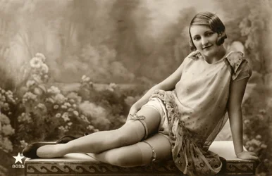 Woman in Light Dress, c. early 1900s