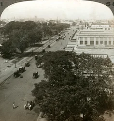 Chowringhee Road, Calcutta, India, c1900s