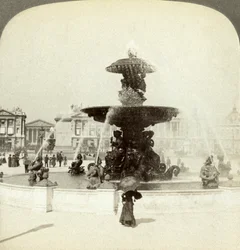 Fountain, Place de la Concorde, Paris, France