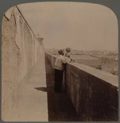 Long Walk along the Old Aqueduct, Lisbon, Portugal