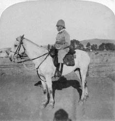 Major-General John French, the intrepid cavalry leader, Pretoria, South Africa, Boer War, 1901.