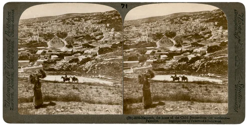 Nazareth, as seen from the north-east, Palestine, 1900