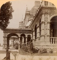 South Front of Viceregal Lodge at Simla, the charming Summer Capital of India