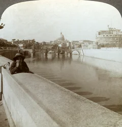 The River Tiber, Castel Sant