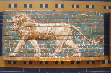 Lion Relief, Istanbul, Turkey