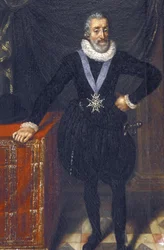Portrait of Henri IV - French School of the 17th Century