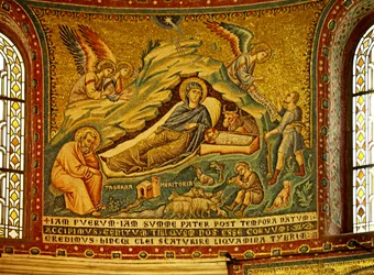 Mosaic in the Apse with the Nativity