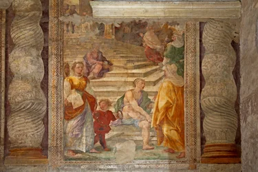 Fresco in the Entrance (Scene Uncertain)