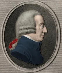 Adam Smith 1723-1790 - engraving - 19th century