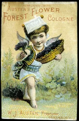 Advertising for Eau de Cologne Austen
