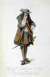 Alceste in Le misanthrope by Molière