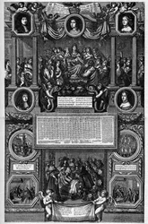 Almanach for the Year 1682 Representing the Birth of the Dauphin