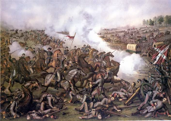 American Civil War (1861-1865): Battle of Five Forks (Virginia) April 01