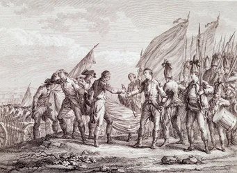American Revolutionary War: Surrender of General Burgoyne in Saratoga