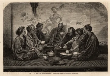 At the Dinner of a Bourgeois Family