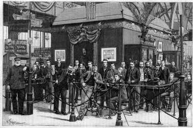 Auditions of Phonographs Created by Thomas Edison at the Paris Universal Exhibition of 1889