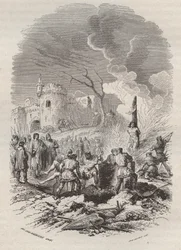 Baldwin V, Count of Flanders re-establishing the police in its states